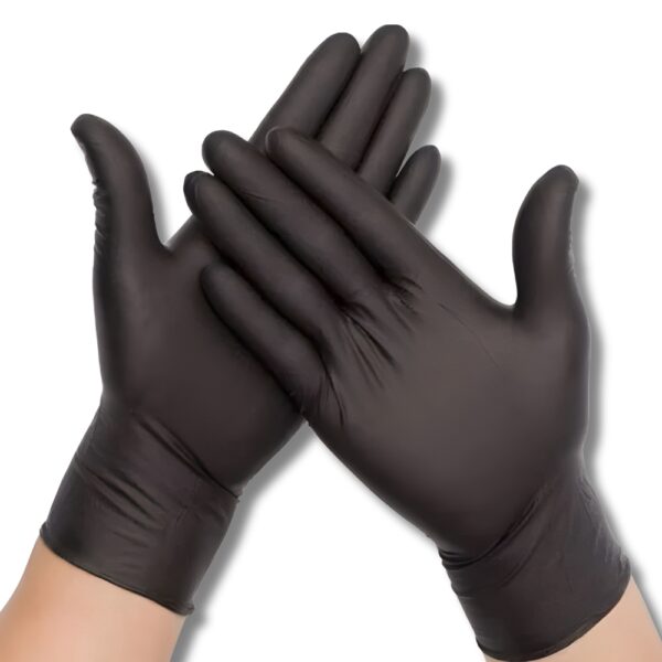 Disposable Nitrile Gloves - Black