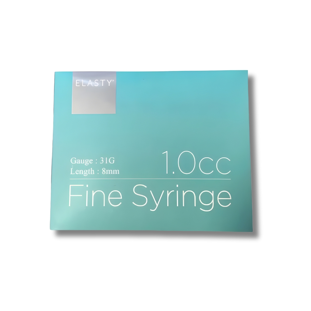 ELASTY 31G Ultra-Thin Insulin Syringes (8mm, 1.0cc)