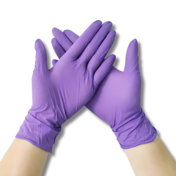 Disposable Nitrile Gloves - Purple