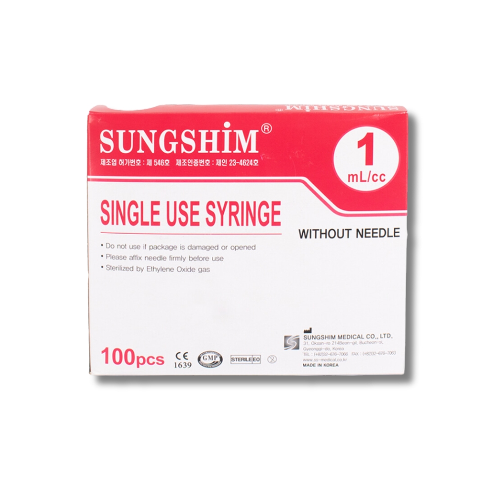Sungshim Syringes (1.0cc)