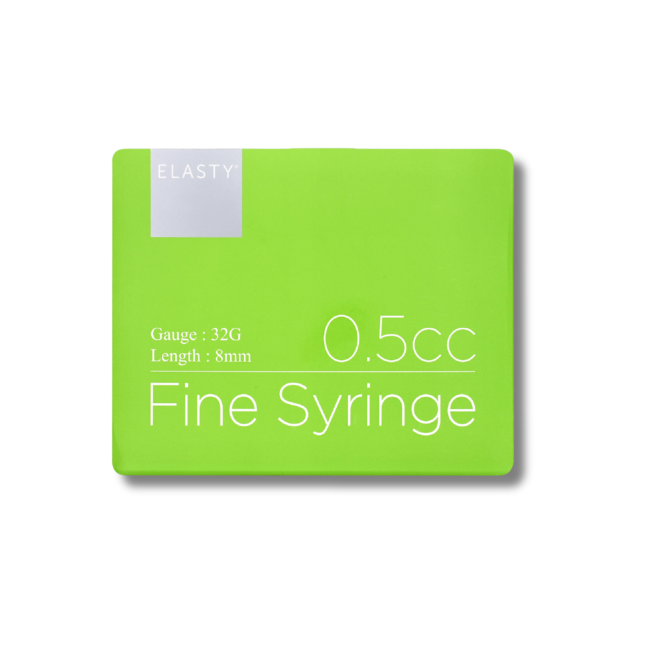 ELASTY 32G Ultra-Thin Insulin Syringes (8mm, 0.5cc)