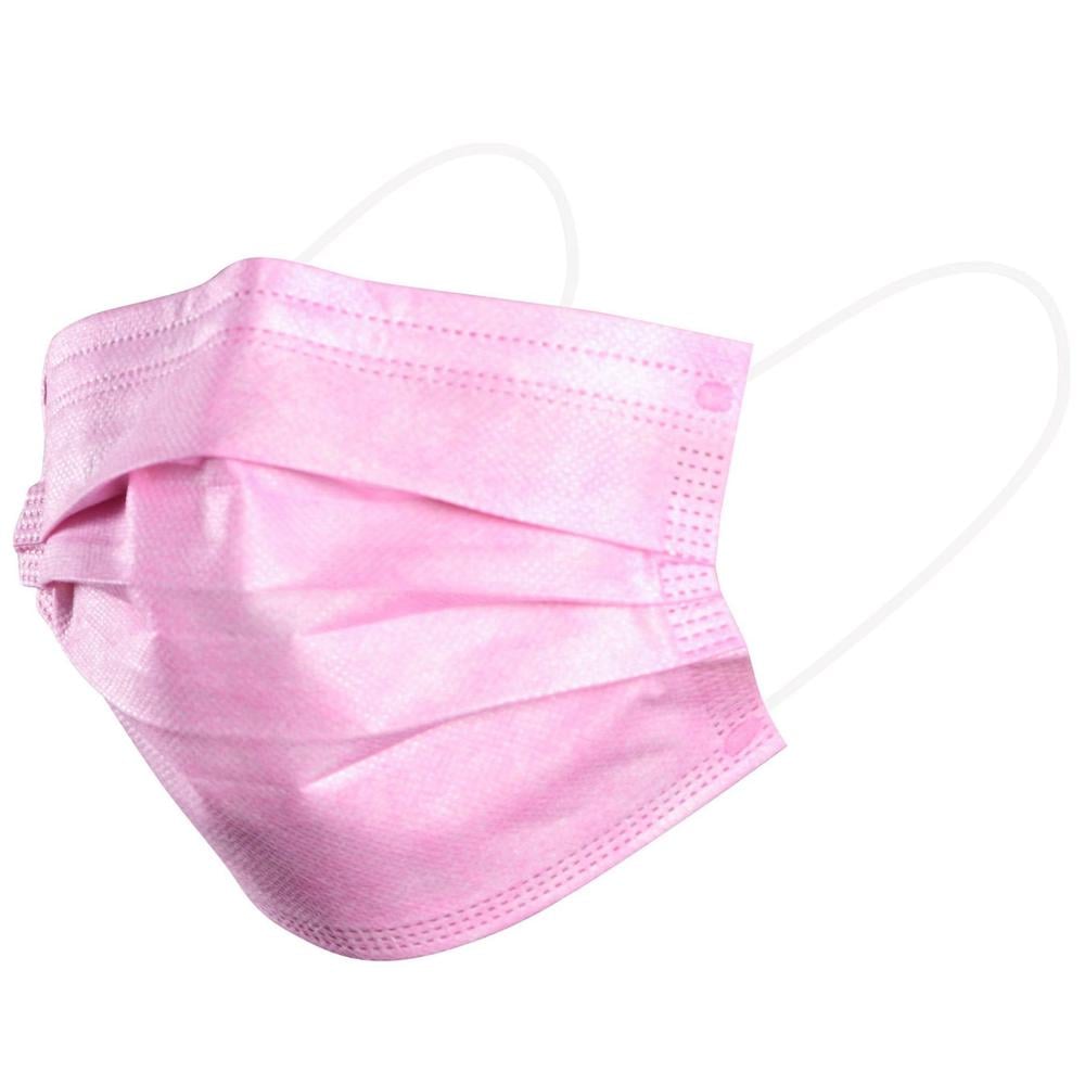 Medical Masks (Pink - 50 Pack)